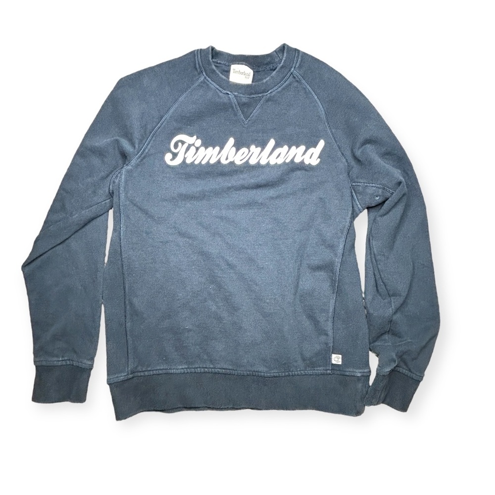 Vintage Timberland Spellout Sweatshirt Size Small